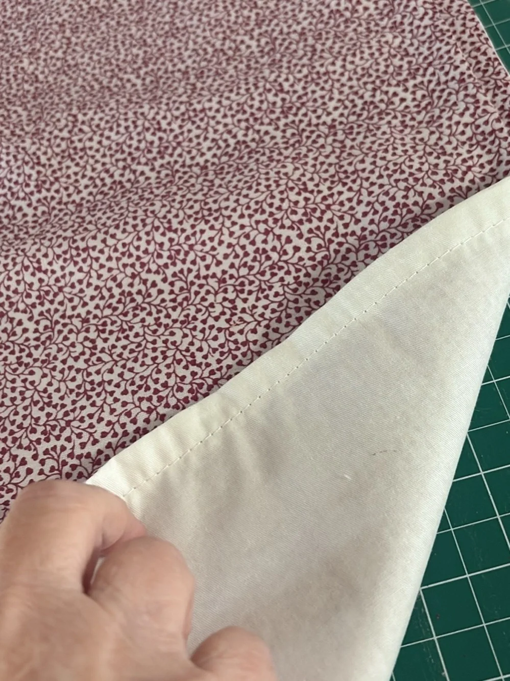 Handmade soft pink